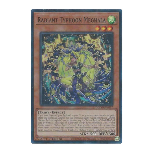 Yu-Gi-Oh! Radiant Typhoon Meghala - Doom of Dimensions (DOOD)