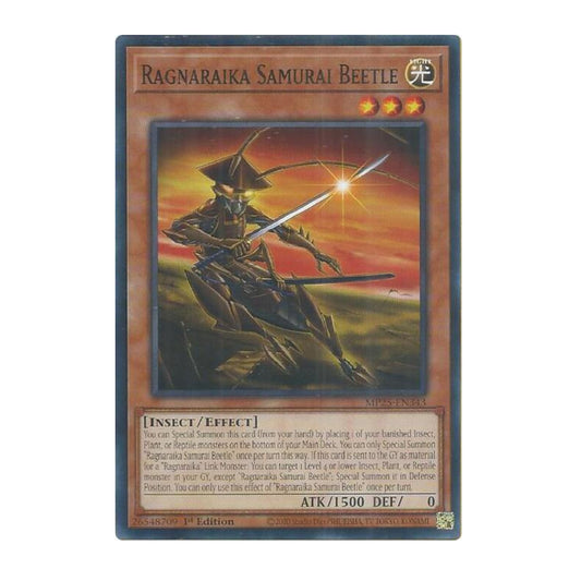 Yu-Gi-Oh! Ragnaraika Samurai Beetle - 2025 Mega-Pack (MP25)
