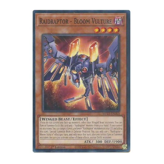 Yu-Gi-Oh! Raidraptor - Bloom Vulture - 2025 Mega-Pack (MP25)