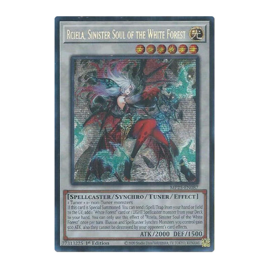Yu-Gi-Oh! Rciela, Sinister Soul of the White Forest - 2025 Mega-Pack (MP25)