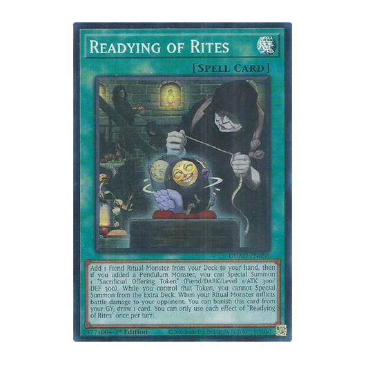 Yu-Gi-Oh! Readying of Rites - Duelist's Advance (DUAD)