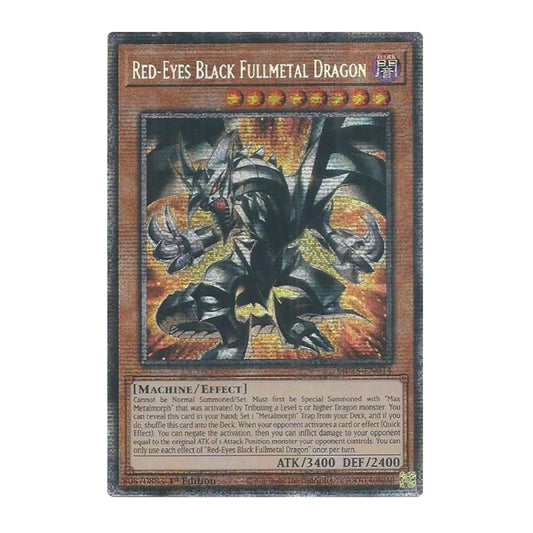 Yu-Gi-Oh! Red-Eyes Black Fullmetal Dragon - 2025 Mega-Pack (MP25)