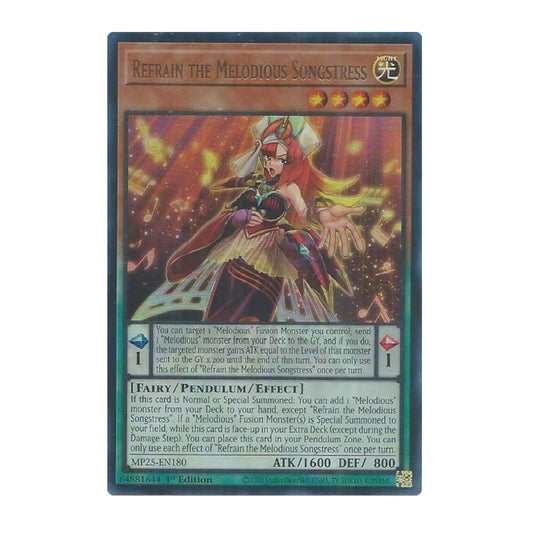Yu-Gi-Oh! Refrain the Melodious Songstress - 2025 Mega-Pack (MP25)