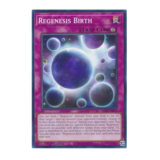 Yu-Gi-Oh! Regenesis Birth - Alliance Insight (ALIN)