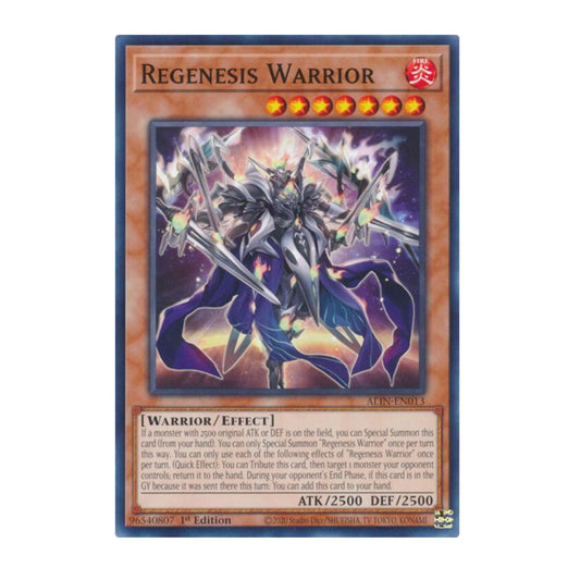 Yu-Gi-Oh! Regenesis Warrior - Alliance Insight (ALIN)