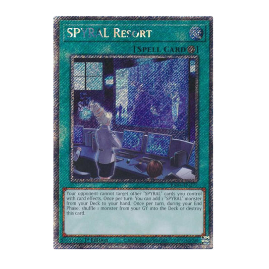 Yu-Gi-Oh! SPYRAL Resort (Platinum Secret Rare) - Quarter Century Stampede