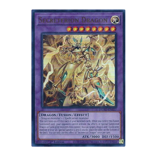 Yu-Gi-Oh! Secreterion Dragon - Duelist's Advance (DUAD)