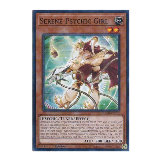 Yu-Gi-Oh! Serene Psychic Girl - Duelist's Advance (DUAD)