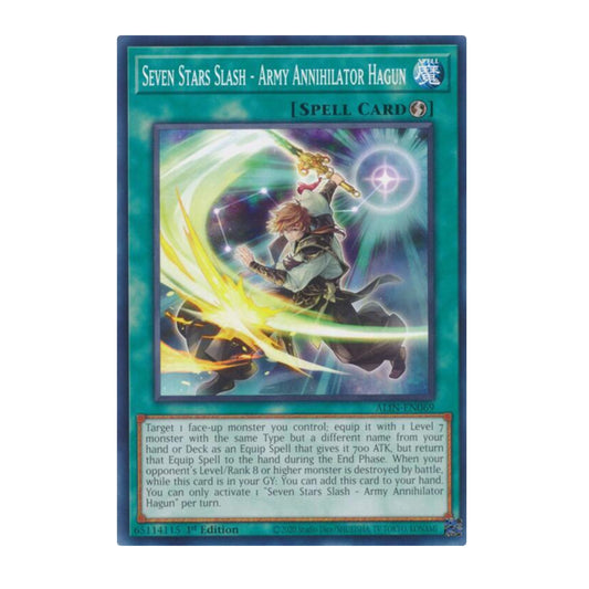 Yu-Gi-Oh! Seven Stars Slash - Army Annihilator Hagun - Alliance Insight (ALIN)