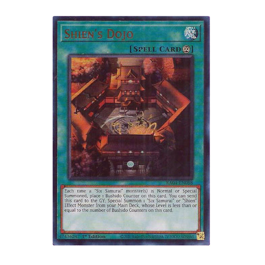 Yu-Gi-Oh! Shien's Dojo (UR) - Quarter Century Stampede