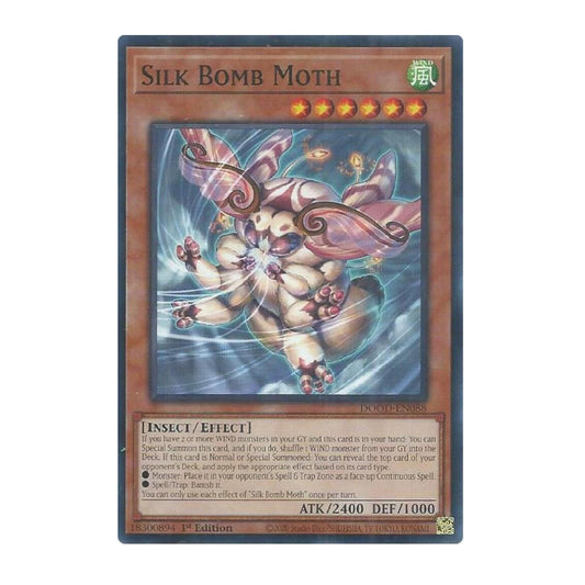 Yu-Gi-Oh! Silk Bomb Moth - Doom of Dimensions (DOOD)