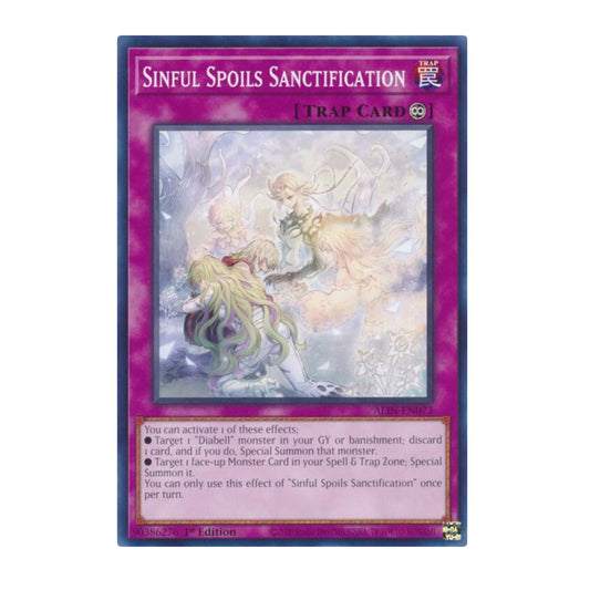 Yu-Gi-Oh! Sinful Spoils Sanctification - Alliance Insight (ALIN)