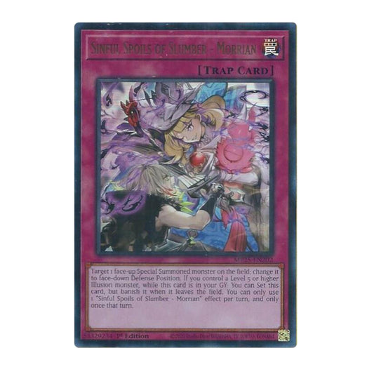 Yu-Gi-Oh! Sinful Spoils of Slumber - Morrian - 2025 Mega-Pack (MP25)