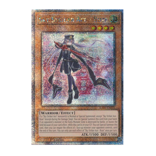Yu-Gi-Oh! Sky Striker Ace - Roze (Quarter Century Secret Rare) - Quarter Century Stampede