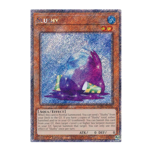 Yu-Gi-Oh! Slushy (Platinum Secret Rare) - Quarter Century Stampede