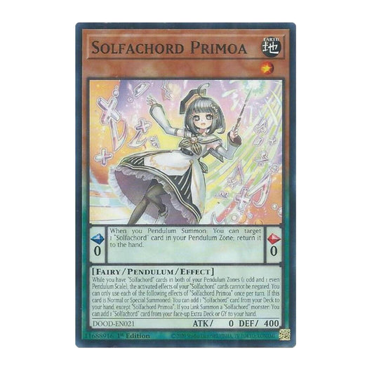 Yu-Gi-Oh! Solfachord Primoa - Doom of Dimensions (DOOD)