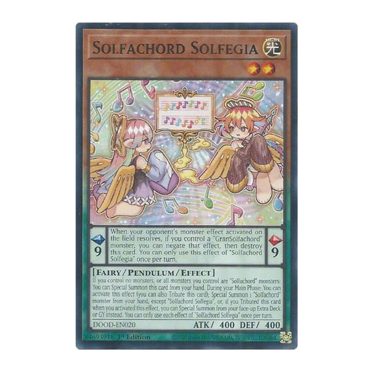 Yu-Gi-Oh! Solfachord Solfegia - Doom of Dimensions (DOOD)