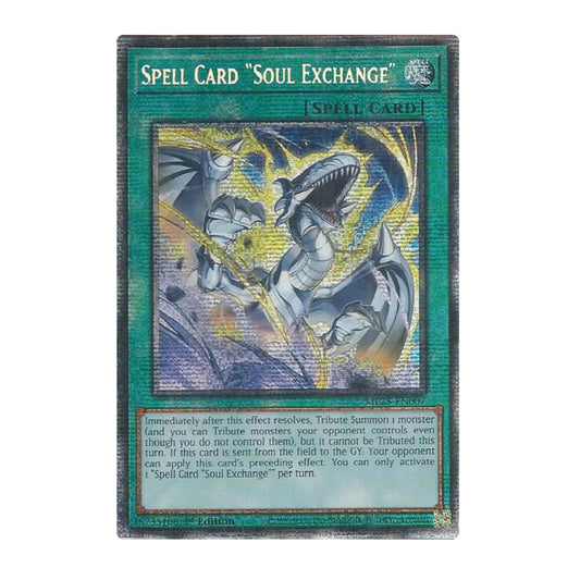 Yu-Gi-Oh! Spell Card "Soul Exchange" - 2025 Mega-Pack (MP25)