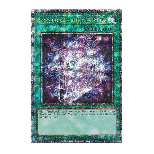 Yu-Gi-Oh! Spellbook of Secrets (Quarter Century Secret Rare) - Quarter Century Stampede