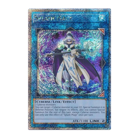 Yu-Gi-Oh! Splash Mage (Quarter Century Secret Rare) - Quarter Century Stampede