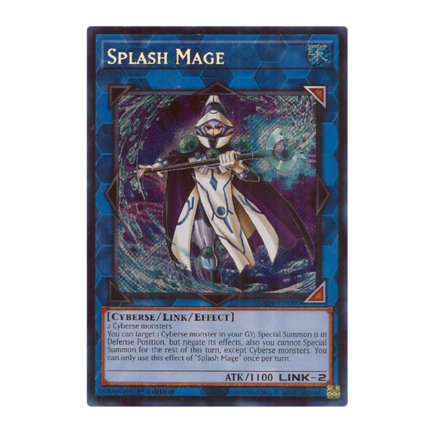 Yu-Gi-Oh! Splash Mage (Secret Rare) - Quarter Century Stampede