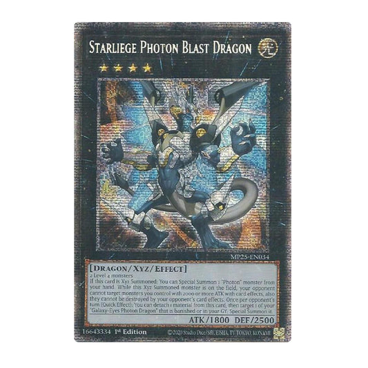 Yu-Gi-Oh! Starliege Photon Blast Dragon - 2025 Mega-Pack (MP25)