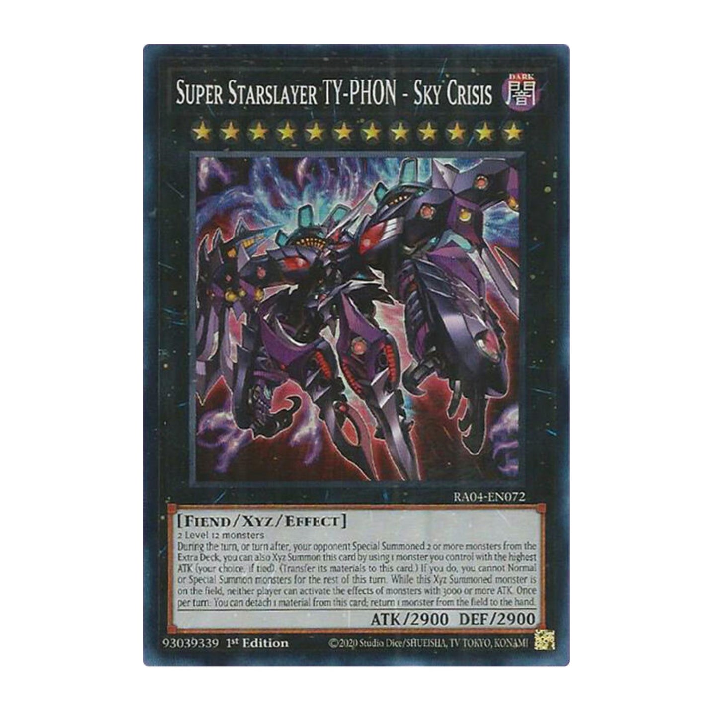 Yu-Gi-Oh! Super Starslayer TY-PHON - Sky Crisis - Quarter Century Stampede