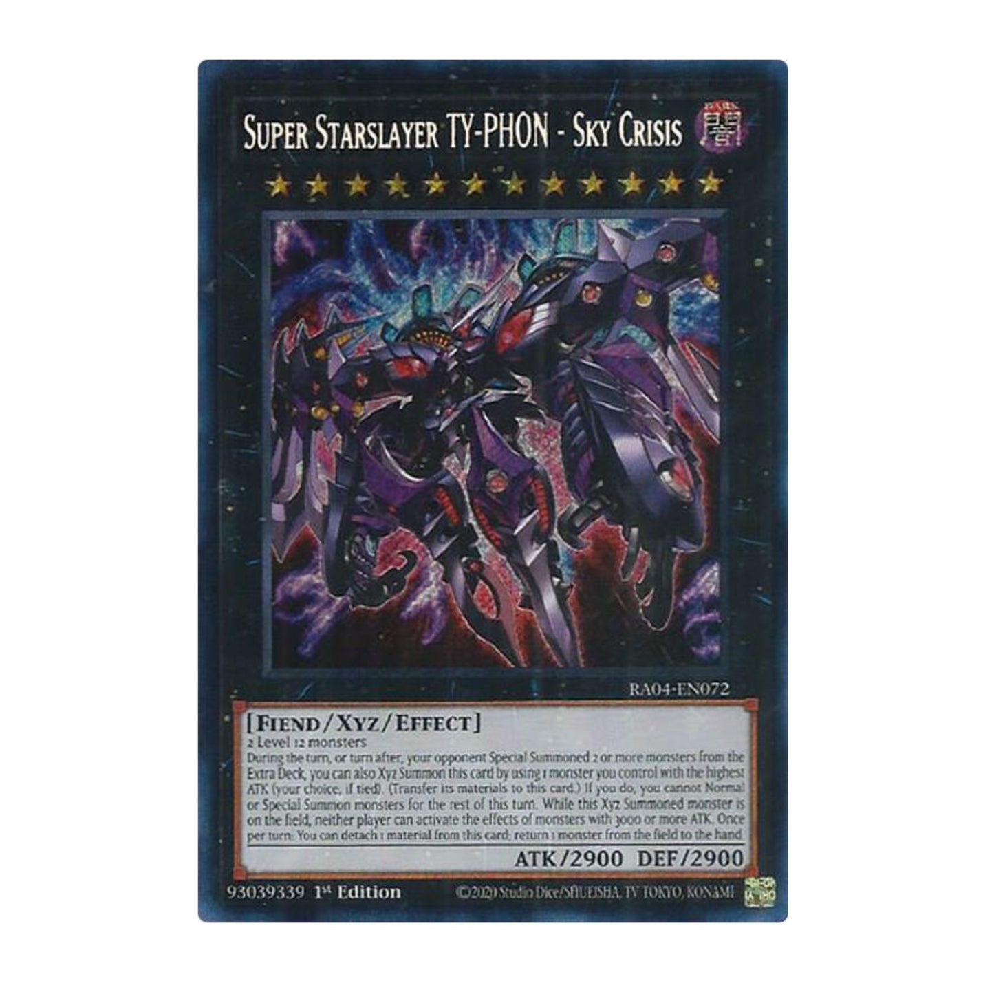 Yu-Gi-Oh! Super Starslayer TY-PHON - Sky Crisis (Secret Rare) - Quarter Century Stampede