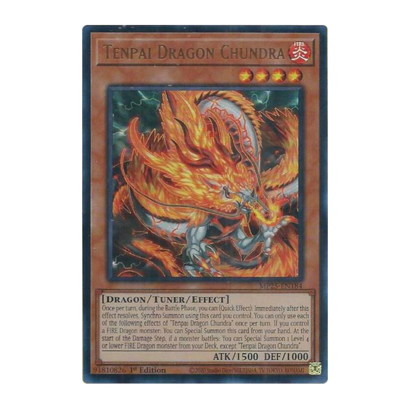 Yu-Gi-Oh! Tenpai Dragon Chundra - 2025 Mega-Pack (MP25)