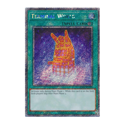 Yu-Gi-Oh! Terminal World (Platinum Secret Rare) - Quarter Century Stampede