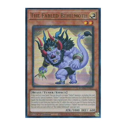 Yu-Gi-Oh! The Fabled Behilmoth - Battles of Legend: Monster Mayhem (BLMM)