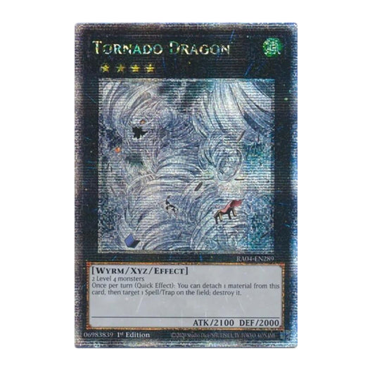 Yu-Gi-Oh! Tornado Dragon (Quarter Century Secret Rare) - Quarter Century Stampede