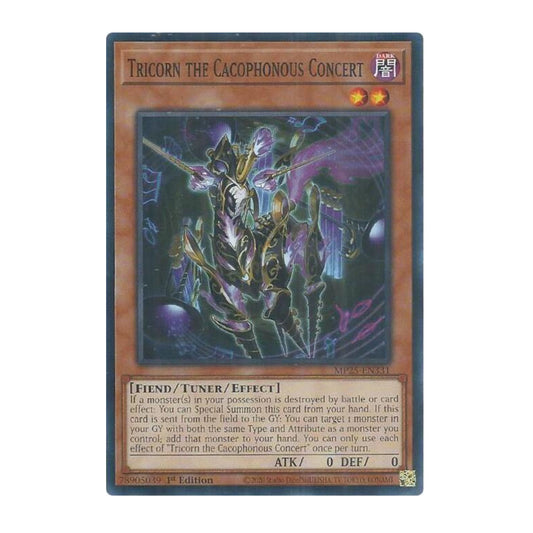 Yu-Gi-Oh! Tricorn the Cacophonous Concert - 2025 Mega-Pack (MP25)