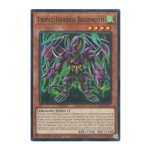 Yu-Gi-Oh! Triple-Headed Behemoth - Doom of Dimensions (DOOD)