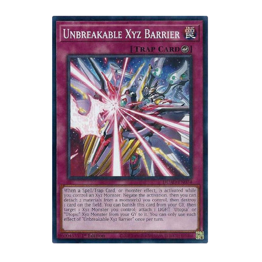 Yu-Gi-Oh! Unbreakable Xyz Barrier - Duelist's Advance (DUAD)