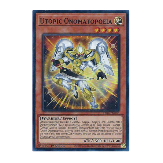 Yu-Gi-Oh! Utopic Onomatopoeia - Quarter Century Stampede