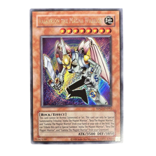 Yu-Gi-Oh! Valkyrion the Magna Warrior - Retro Pack 2 (2020 Date Reprint) (RP02)