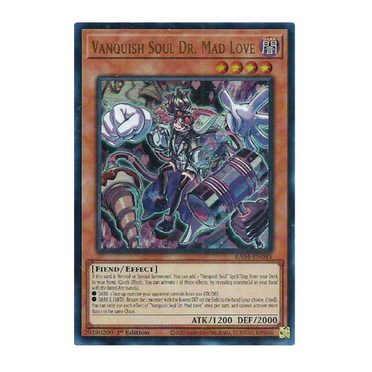 Yu-Gi-Oh! Vanquish Soul Dr. Mad Love (UR) - Quarter Century Stampede