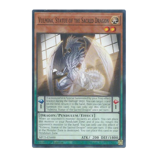 Yu-Gi-Oh! Vulmina, Statue of the Sacred Dragon - 2025 Mega-Pack (MP25)