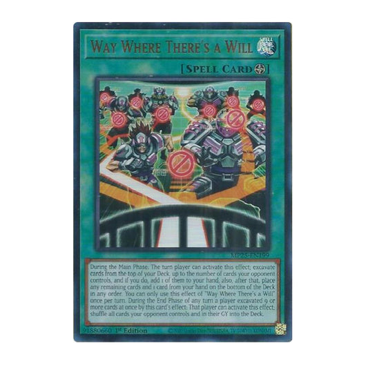 Yu-Gi-Oh! Way Where There's a Will - 2025 Mega-Pack (MP25)