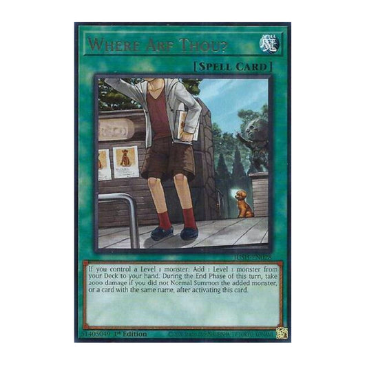 Yu-Gi-Oh! Where Arf Thou? - Justice Hunters (JUSH)