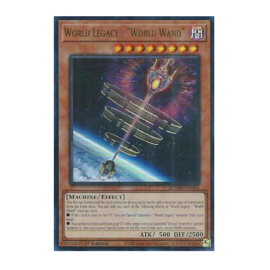 Yu-Gi-Oh! World Legacy - "World Wand" - Battles of Legend: Monster Mayhem (BLMM)