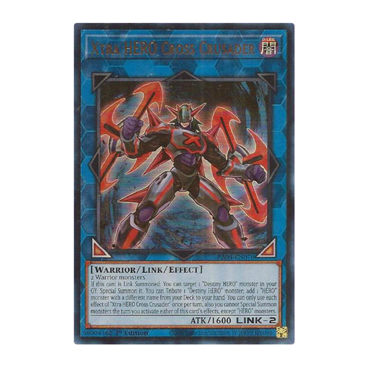Yu-Gi-Oh! Xtra HERO Cross Crusader (UR) - Quarter Century Stampede