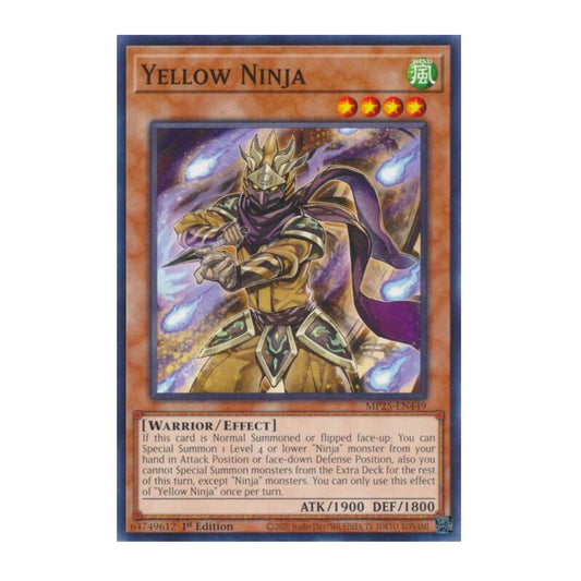 Yu-Gi-Oh! Yellow Ninja - 2025 Mega-Pack (MP25)