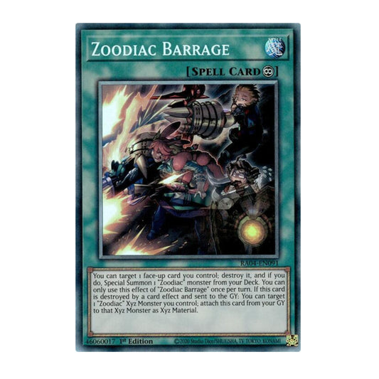 Yu-Gi-Oh! Zoodiac Barrage (PCR) - Quarter Century Stampede