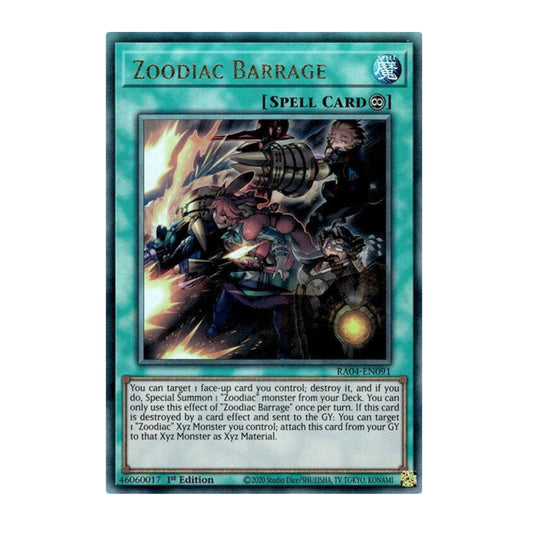 Yu-Gi-Oh! Zoodiac Barrage (PUR) - Quarter Century Stampede