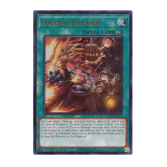 Yu-Gi-Oh! Zoodiac Barrage (UR) - Quarter Century Stampede