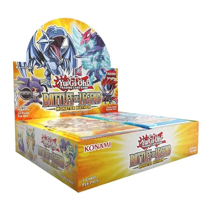*** PREORDER *** YuGiOh! Battles of Legend: Monster Mayhem 1st Edition Booster Display Box : Pre-Order - August 28th 2025