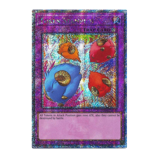 Yu-Gi-Oh! Token Stampede (Quarter Century Secret Rare) - Quarter Century Stampede
